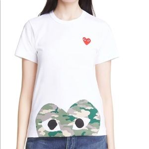 Camouflage Heart Graphic Tee